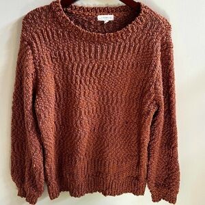 Promesa women’s brown knit sweater sz small